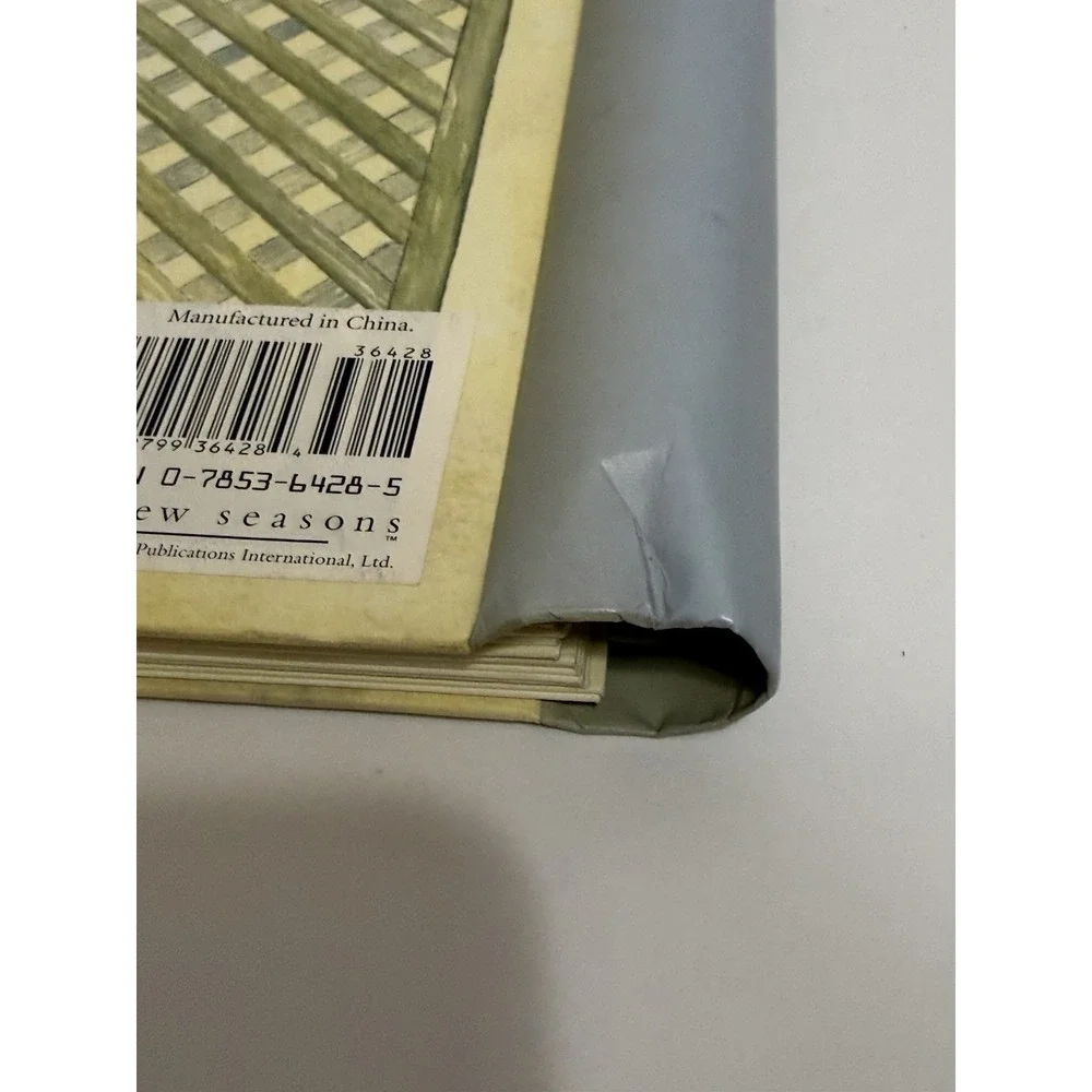 Spiral Bound Greeting Card Organizer With Pockets With Address Book & Cards